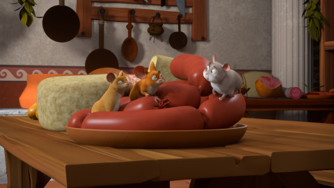 Idefix a smečka Nepoddajných - 2/52 O myších a Římanech