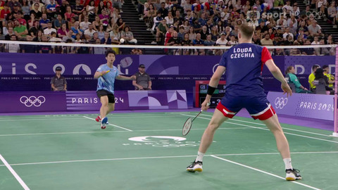 XXXIII. letní olympijské hry 2024 Paříž - Badminton: Kean Yew Loh - Jan Louda