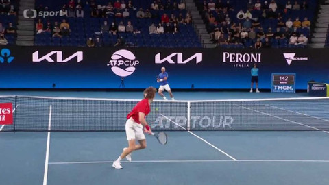 ATP Cup 2021 - Rusko - Itálie, finále
