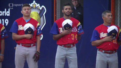 MS v softballu mužů 2019 Česko - Česko - Venezuela