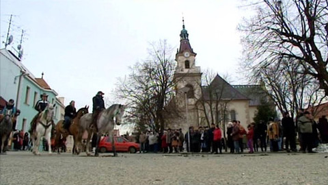 Na hranici tradic - Žehnání koní v Lanžhotě