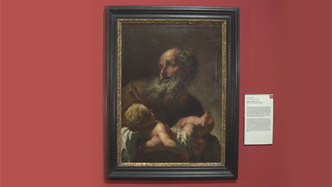 Národní galerie v Praze nikdy nezavírá - Simeon s Ježíškem