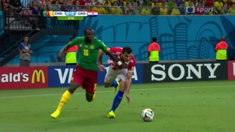 MS ve fotbalu 2014 Brazílie - Kamerun - Chorvatsko