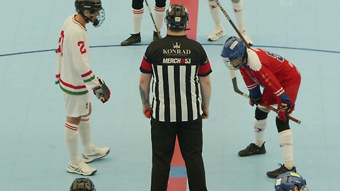 MS juniorů v hokejbalu 2025 Česko - Česko Red U16 - Maďarsko U16