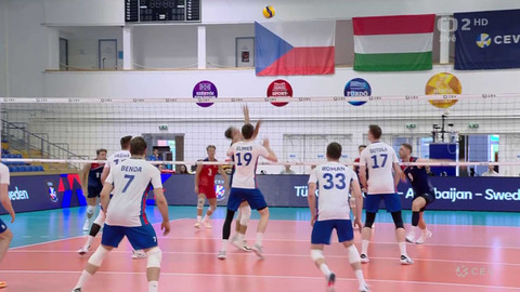CEV Evropská volejbalová liga mužů - Norsko - Česko