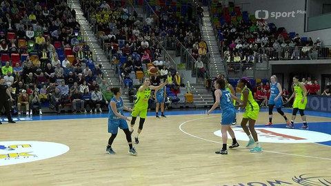 Evropská liga v basketbalu - ZVVZ USK Praha - Perfumerías Avenida
