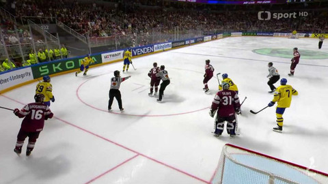 MS v ledním hokeji 2023 Finsko, Lotyšsko - Švédsko - Lotyšsko