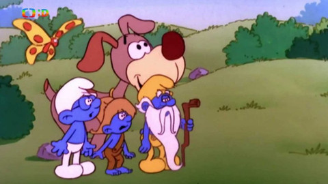 Šmoulové - Šmoulové a stromy/Problémový špaček