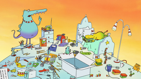 Příšerka Molly - 33/52 Jarní úklid