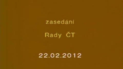 Jednání Rady České televize - 4. jednání Rady ČT v roce 2012