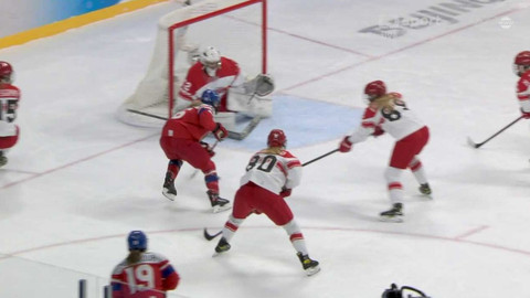 XXIV. zimní olympijské hry 2022 Peking - Hokej: Česko - Dánsko