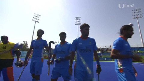 XXXI. letní olympijské hry 2016 Rio de Janeiro - Pozemní hokej: Indie - Irsko (muži)