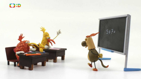 Hravá angličtina s ptáčky kiwi - Twini a Twiki jdou do školy