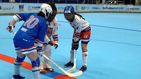 MS v hokejbalu mužů a žen 2026 Česko - Česko - USA