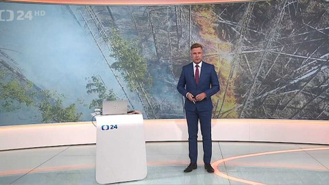 90’ ČT24 - Boj s ohněm v Českém Švýcarsku