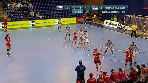 Házená - Česko - Srbsko