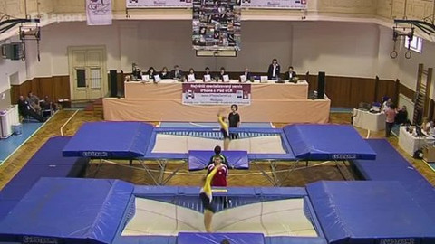 Trampolíny - Český pohár ve skocích na trampolíně 2013 Praha