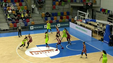 Evropská liga v basketbalu - ZVVZ USK Praha - MBA Moskva