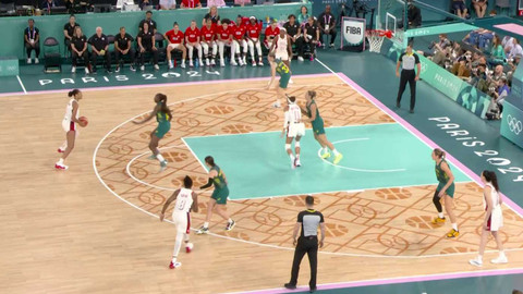 XXXIII. letní olympijské hry 2024 Paříž - Basketbal: USA - Austrálie