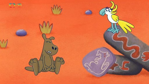 Pojďme za zvířátky - Příběh o hře s bumerangem a míčem