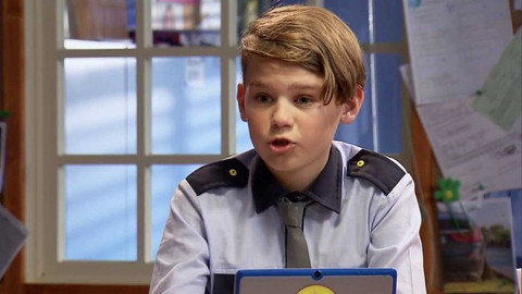 Dětská dopravní policie - Za autem