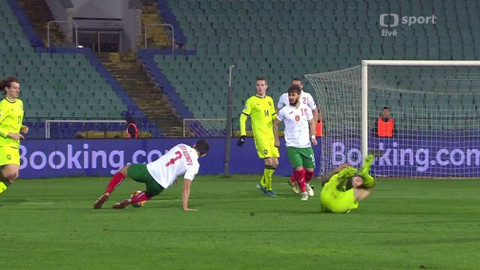 Fotbal - Bulharsko - Česko