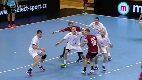 Házená - Česko - Rusko