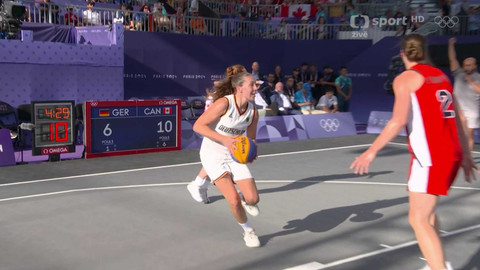 XXXIII. letní olympijské hry 2024 Paříž - Basketbal 3x3: Španělsko - USA