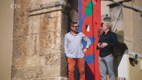 Manu a Matěj - 8/10 Po dně vysušeného jezera Lago di Fucino