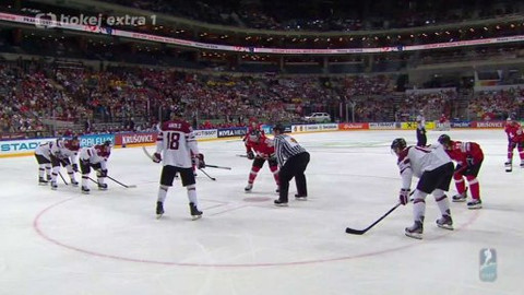 MS v ledním hokeji 2015 Česko - Švýcarsko - Lotyšsko