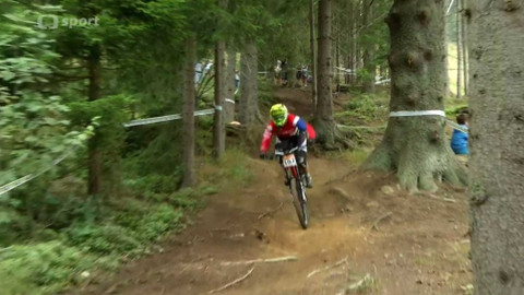 Cyklistika - Evropský pohár ve sjezdu 2015 Špičák