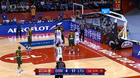 MS v basketbalu 2019 Čína - Dominikánská republika - Litva