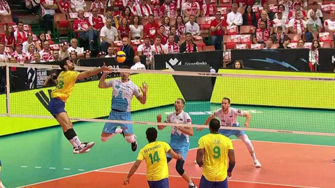 MS ve volejbalu 2022 Polsko, Slovinsko - Brazílie - Slovinsko