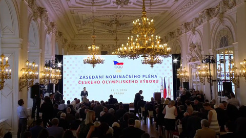 Nominační plénum na OH v Rio de Janeiru