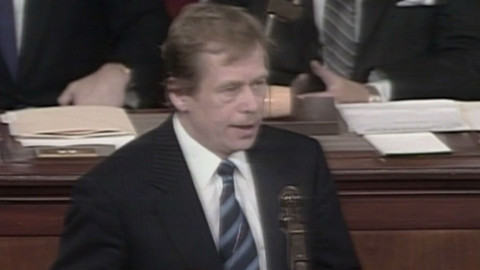 Projev prezidenta Václava Havla v Kongresu USA