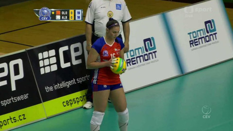 Liga mistrů ve volejbalu - VK UP Olomouc - CSM Volei Alba Blaj