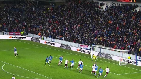 Evropská liga UEFA - Glasgow Rangers - AC Sparta Praha