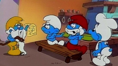 Šmoulové - Tlamounův spolubydlící/Babča