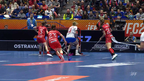 MS ve florbalu žen 2025 Česko - Švýcarsko - Česko