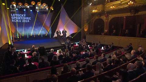 Galavečer Letecký sportovec roku - Letecký sportovec roku 2024