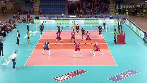 Liga mistrů ve volejbalu - Cucine Lube Civitanova - VK Lvi Praha