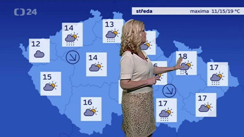 Předpověď počasí - 4. dubna 2017 17:55