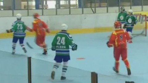 Hokejbal - Finále Českého poháru v hokejbalu