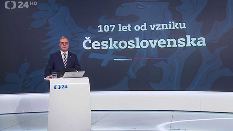 90’ ČT24 - 107 let od vzniku Československa
