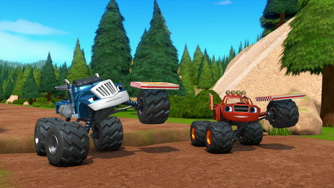 Plamínek a čtyřkoláci - 9/26 Velký pizza závod