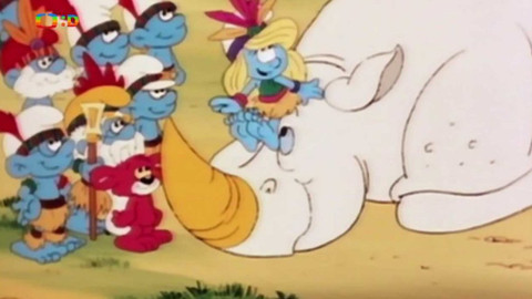 Šmoulové - Zlatý nosorožec