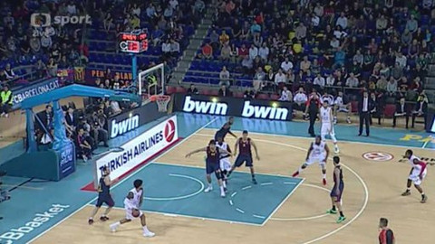 Evropská liga v basketbalu - FC Barcelona - EA7 Emporio Armani Milán