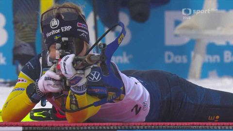 Světový pohár v biatlonu - SP Švédsko - nástřel