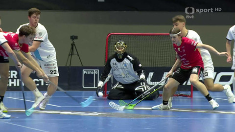 Livesport Superliga - ESA logistika Tatran Střešovice - Předvýběr.CZ Florbal MB