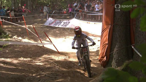 MS horských kol 2022 Francie - Sjezd žen